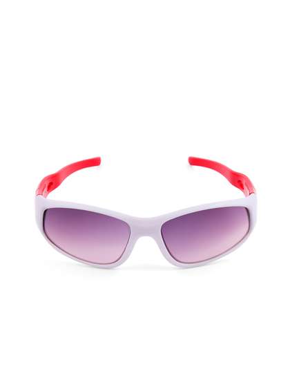 KIDSUN Boys Sports
                    Sunglassess With UV Protected Lens SP1572_WHITE_RED
