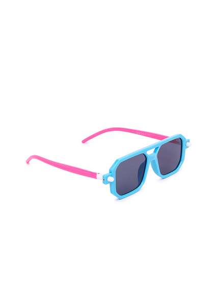 KIDSUN Kids Full Rim
                      Square Sunglasses with UV Protected Lens
                      2805_SKYBLUE_PINK