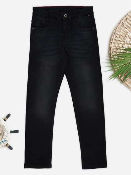 Pantaloons Junior Boys
                    Slim Fit Mid-Rise Light Fade Jeans