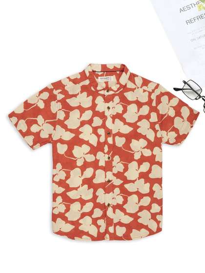 Pantaloons Junior Boys
                    Floral Printed Casual Shirt