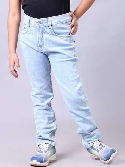 Killer Boys Slim Fit
                    Mid-Rise Light Fade Jeans