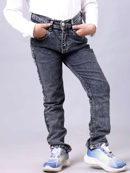 Killer Boys Slim Fit
                    Mid-Rise Heavy Fade Jeans