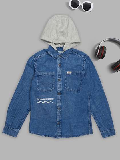 Pantaloons Junior Boys
                    Faded Casual Shirt