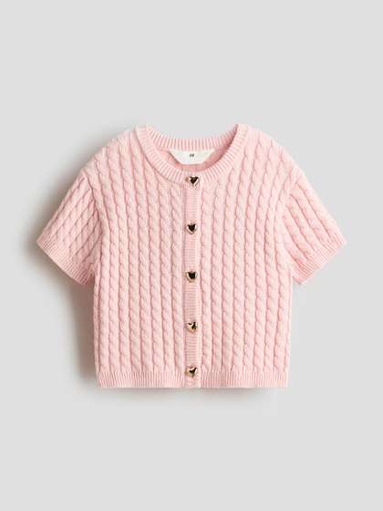 H&M Cable-Knit
                      Cardigan