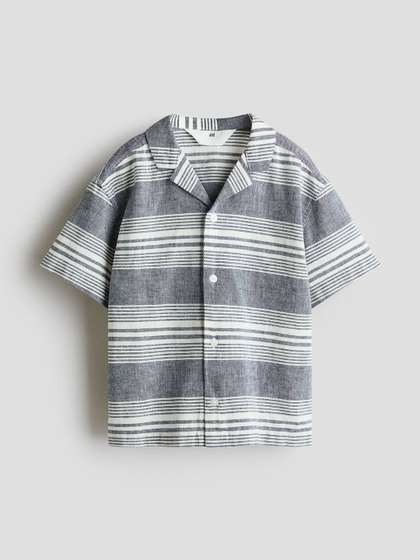 H&M Linen Cotton
                    Resort Shirt