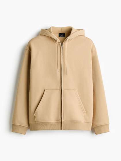 H&M Loose-Fit
                      Zip-Through Hoodie