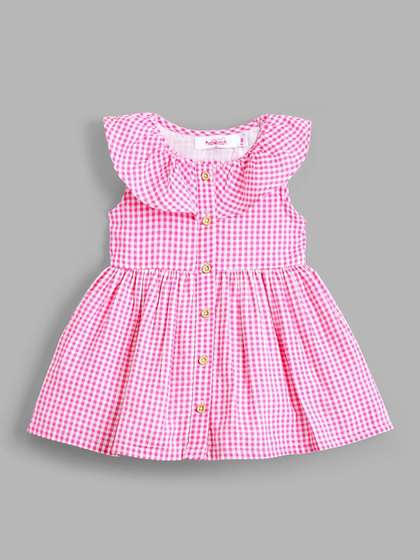 Hopscotch Print Fit
                    & Flare Dress