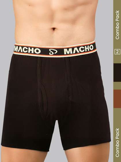 MACHO Pack Of 2
                      Assorted Cotton Trunk