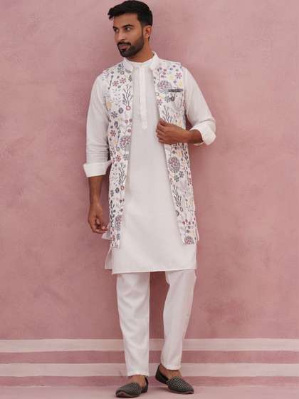 Jompers Embroidered
                        Sherwani Set