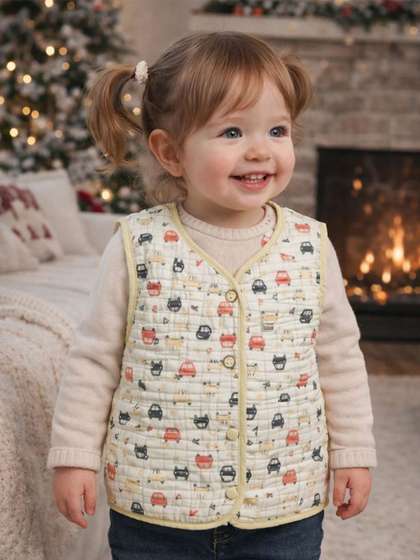 Little Surprise Box
                      Unisex Kids Lightweight Quilted Jacket