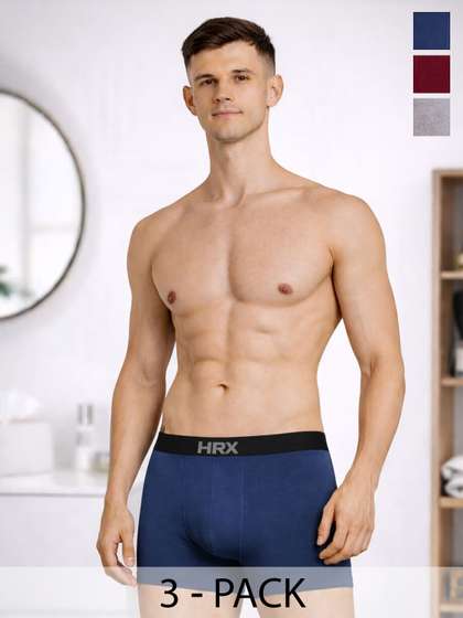 HRX by Hrithik
                        Roshan Pack of 3 Men Trunk