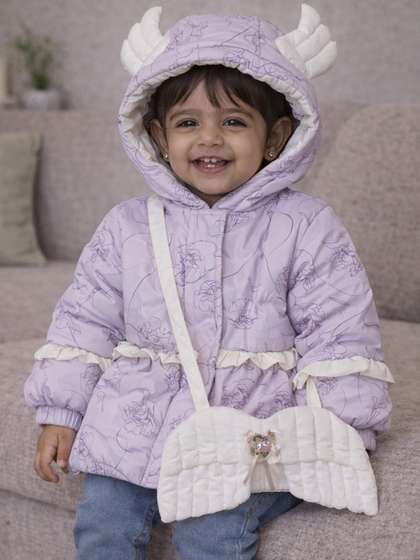 Little Surprise Box
                      Unisex Kids Floral Lightweight Puffer Jacket