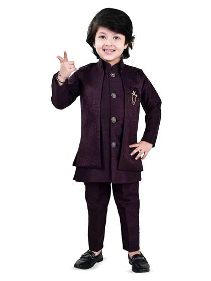 Arshia Fashions
                          Boys Embroidered Sherwani