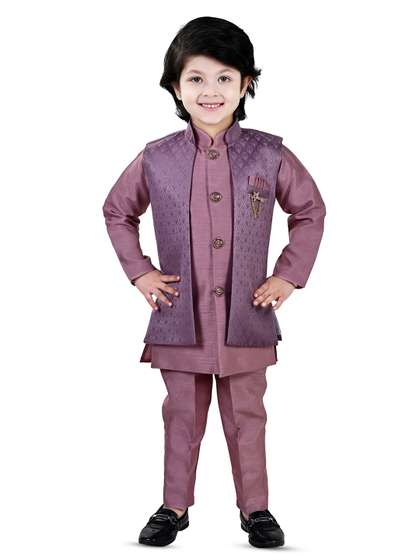 Arshia Fashions Boys
                        Embroidered Sherwani