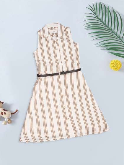 Pantaloons Junior
                    Striped A-Line Dress