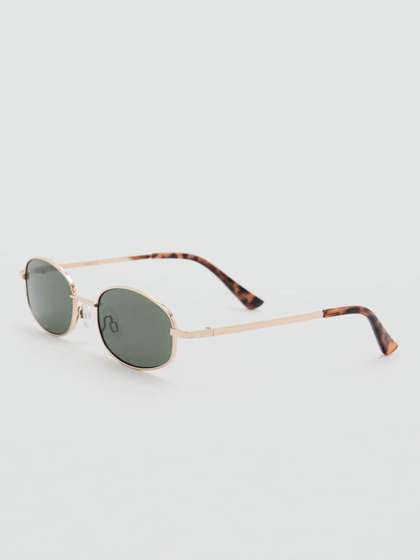 MANGO Women FREYE
                          UV Protected Lens Oval Sunglasses