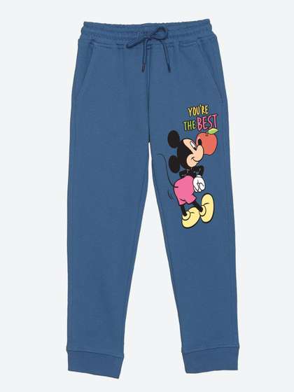YK Disney Boys Graphic
                    Cotton Joggers Track Pants
