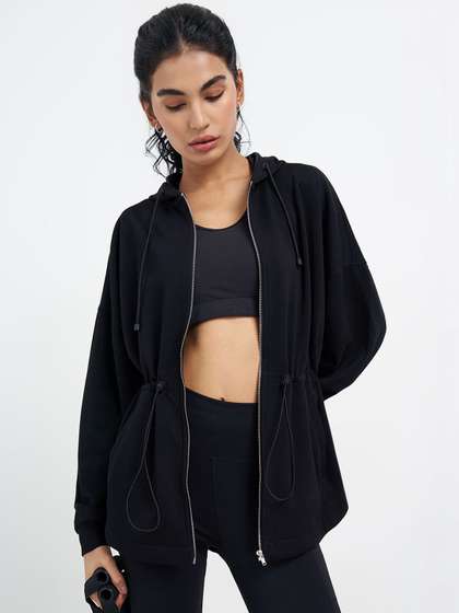 Ajile by Pantaloons
                      Women Lightweight Training or Gym Sporty Jacket