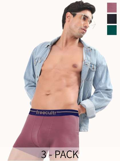 FREECULTR Pack of 3
                        Adaptive Cotton Trunks
