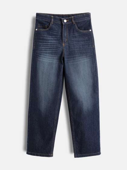 Urbano Juniors Boys
                      Loose Baggy Fit Washed Stretchable Denim Jeans