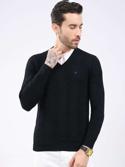Monte Carlo Men
                        Cable Knit Woollen Pullover