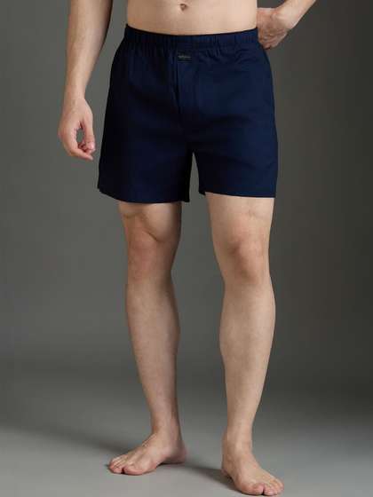 Mast & Harbour
                        Men Pack Of 2 Pure Cotton Mid-Rise Boxer