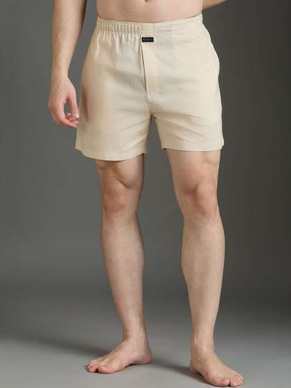 Mast & Harbour
                          Men Pack Of 2 Pure Cotton Mid-Rise Boxer