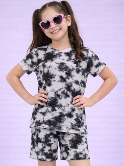 LITBABY Girls Printed
                      Nightdress