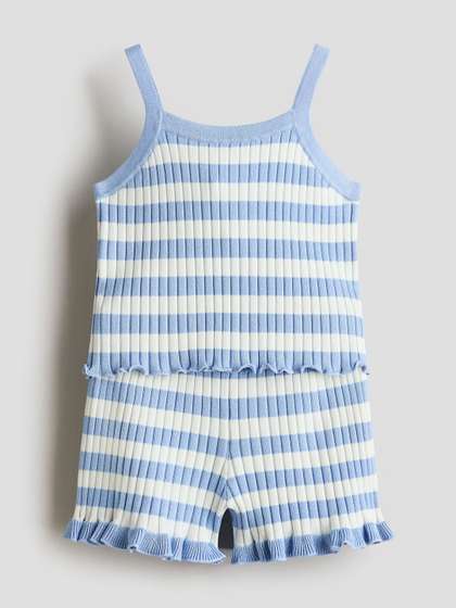 H&M 2-Piece
                      Rib-Knit Set