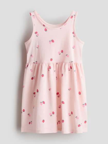 H&M Girls Patterned
                    Cotton Dress
