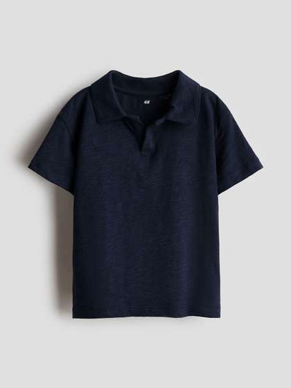 H&M Cotton Jersey
                      Polo Shirt
