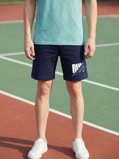 HRX by Hrithik Roshan
                      Boys Typography Printed Outdoor Sports Shorts
