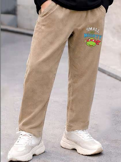 YK X Minute Mirth Boy
                    2-Pcs Printed Mid-Rise Joggers