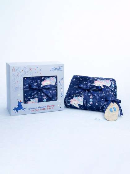 Florida Printed AC
                    Blanket With Fragrance Soy Wax Sachet