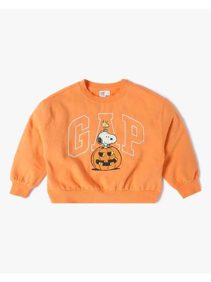 GAP Printed Round Neck
                    Pullover Sweatshirts