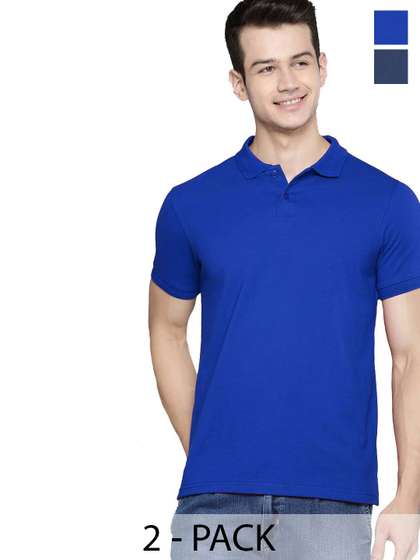 RuledBySun Men Dri-FIT Polo Collar Slim Fit T-shirt