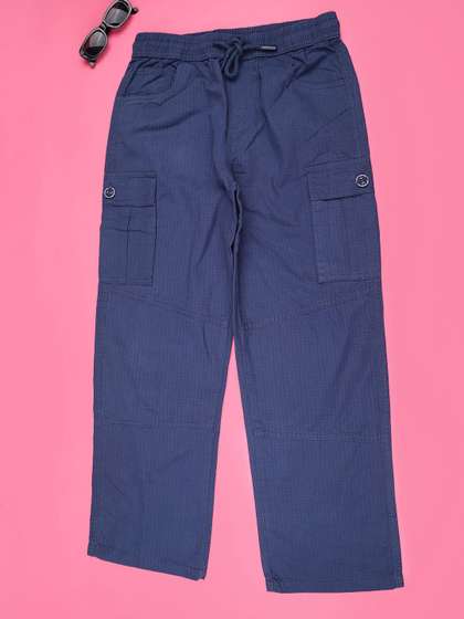 V-Mart Boys Textured
                    Cargos Trousers