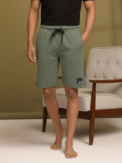 ETC X fwd Men Pure
                        Cotton Printed Lounge Shorts