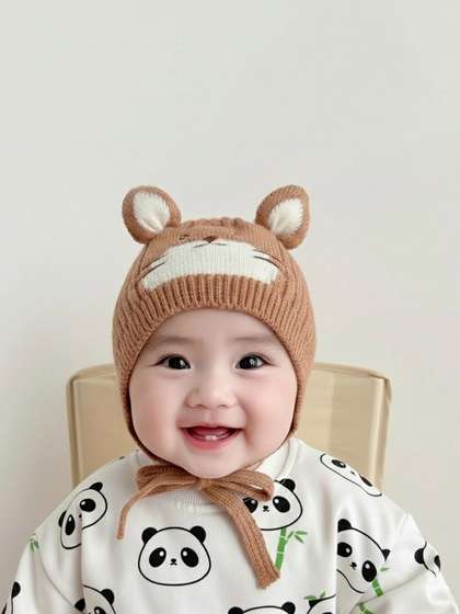 REFFER Unisex Kids
                    Embroidered Woollen Fashion