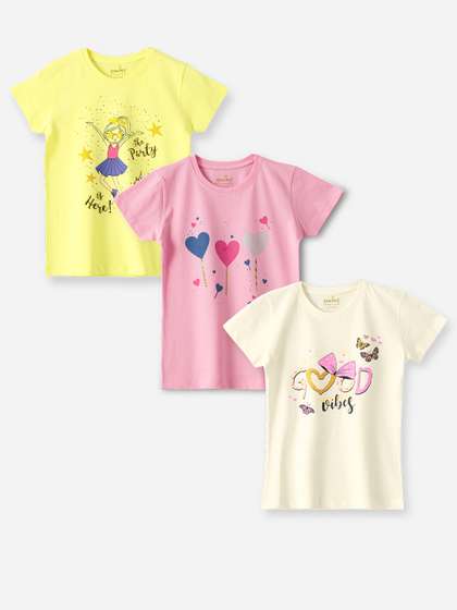 ZUNIORS SSC Girls Cotton
                    Tshirts