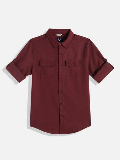 Allen Solly Junior Boys
                    Sport Slim Fit Casual Shirt
