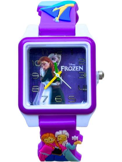 Spiky Girls Printed
                      Dial & Straps Analogue Watch SD02_SQR_Frozen
