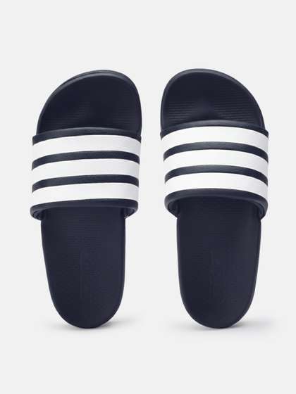 ADIDAS Unisex Adilette
                    Comfort 2.0 Striped Sliders