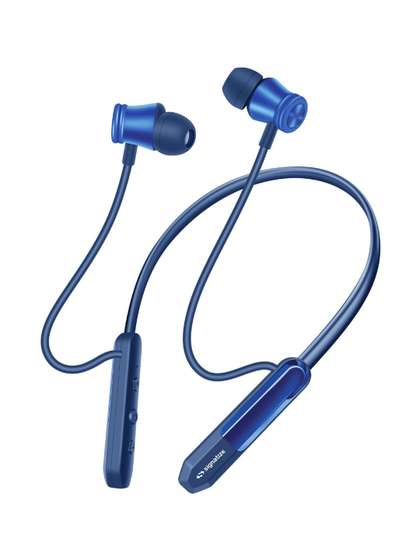 SIGNATIZE SZ-1212
                        Blue Wireless Neckband Bluetooth v5.4 Dual
                        Pairing 20+ Hrs Playback
