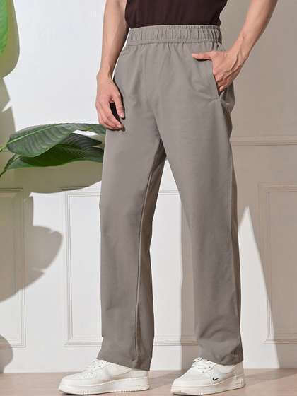 FITINC Men Relaxed
                          Fit Trackpants