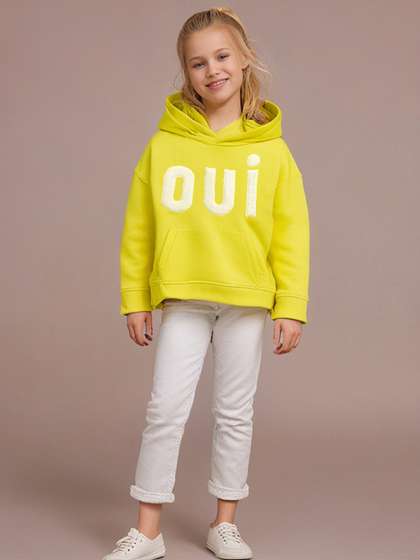 Cherry Crumble Boys
                      Yellow Hooded Sweatshirt