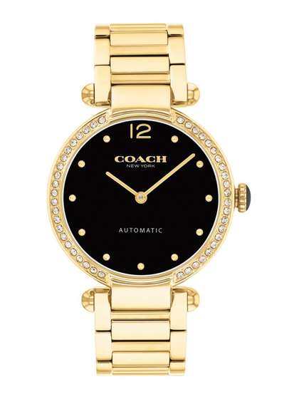 Coach Women CARY
                        Embellished Dial & Bracelet Style Analogue
                        Automatic Watch 14504579