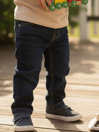 Cot'N Soft Boys Norma
                    Tapered Fit Mid-Rise Stretchable Jeans