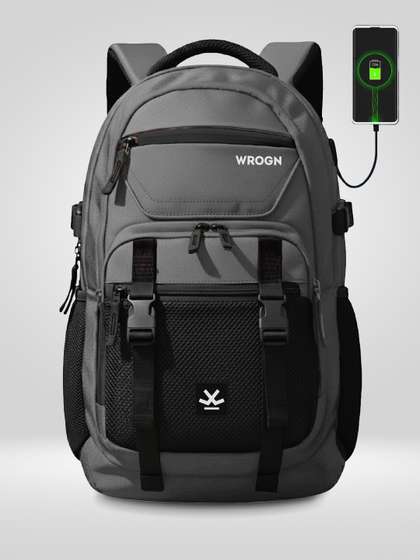 WROGN Unisex Brand
                        Logo Backpack