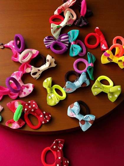 NEOBABY Girls
                      Embellished Ponytail Holders